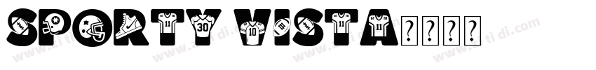 SPORTY VISTA字体转换